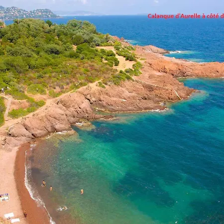 Fleur De Sel 55m2, Terrasse, Jardin, Pieds Dans L'eau, 4 Pers Apartmán Saint-Raphaël